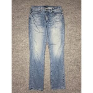 Monfrere Deniro Jeans Men's 34 (FITS 32 x 30) Blue Florence Wash #1017 Stretch